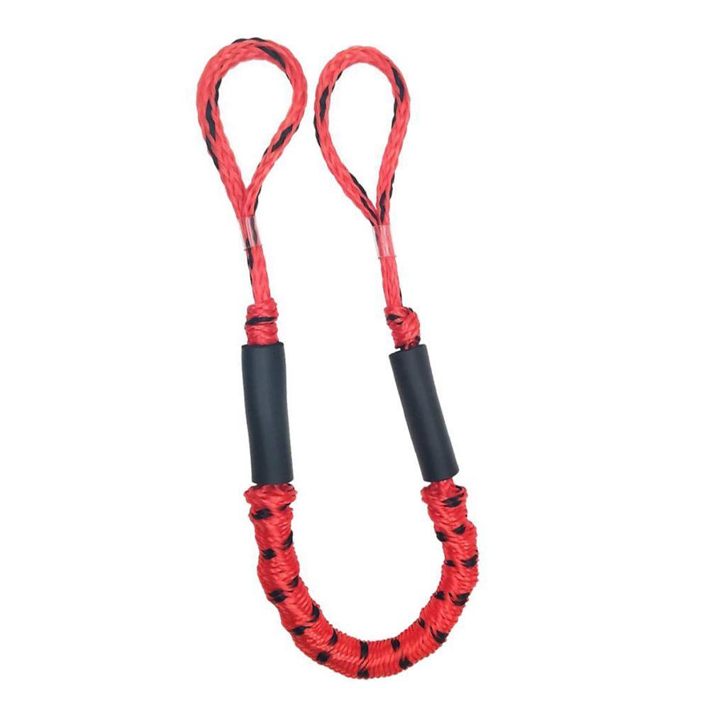 1Pcs 1.2m Length Elastic Wharf Rope Dinghy Marine Boat Dock Extendable PP Line Boat Rope Bungee Mooring Dock Line
