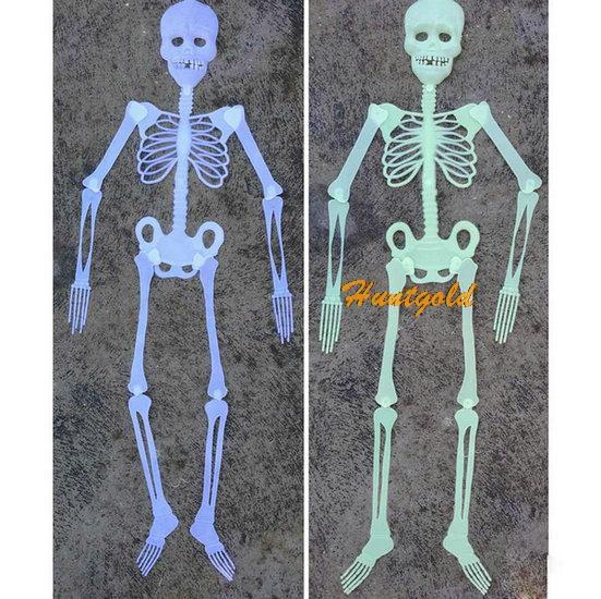 Licht in het Donker Schedel Skelet Spooky Halloween Props Bar Decoratie