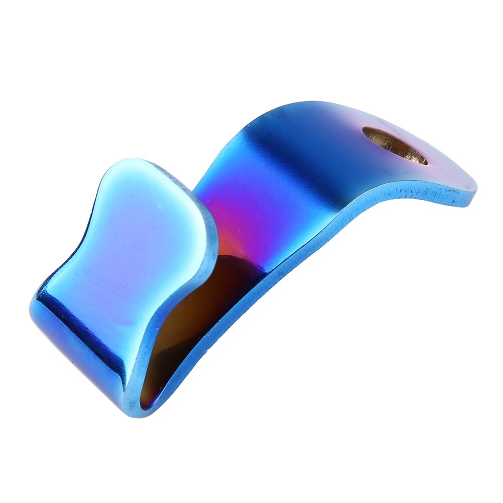 Gancho de acero inoxidable para motocicleta, colgador Universal de 8mm de titanio colorido, para motocicletas
