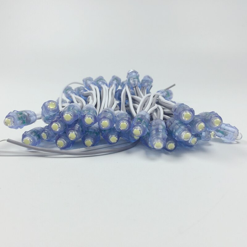 LED Nodes 9mm Single Color Pixel Modules DC5V IP67 Waterproof Point Lights For Advertisement Letters 50pcs/ lot