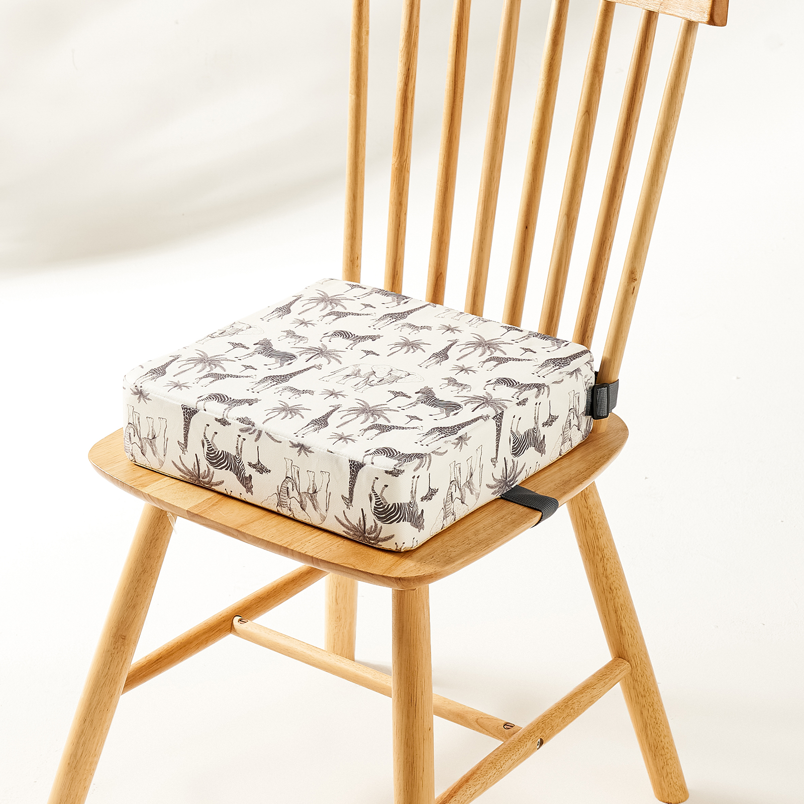 INSULAR Verstelbaar Kussen Kinderen Zitwasmachine Kinderen Stoelverhogers Baby Dineren Verhoogde Binnenzool Verwijderbare Veiligheidskussens: Blauw