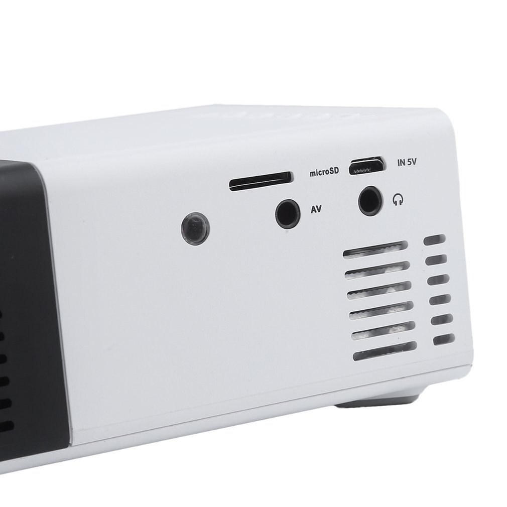 J9 Portable Projector 3D HD LED Home Theater Cinema HDMI USB Audio Projector Yg300 Mini Projector Camara Masanori