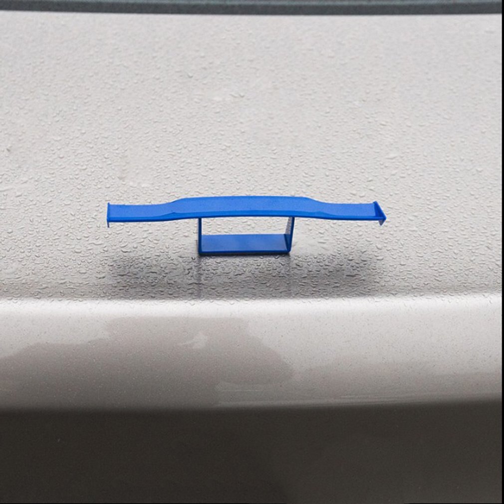 Universal Car Mini Spoiler Wing Creatiee Auto Car Tail Wing Auto Carbon Fiber Texture Decoration 6.7 Inch