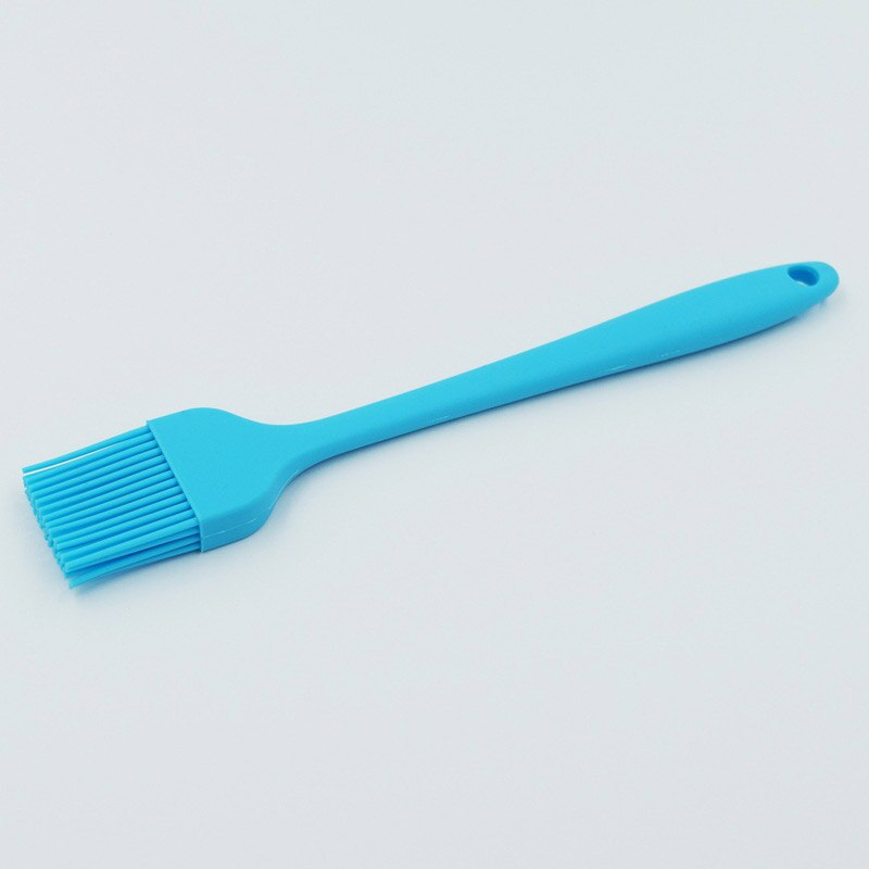 1 pc silikonknivar non-stick smör matlagning spatel set kakbakelse skrapa tårta baka tårta smör fräs bakverktyg: 35g blå