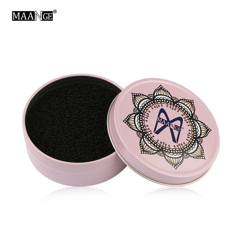 MAANGE Pennello Trucco Pulitore della Spugna + 3Pcs Soffio di Rimozione di Colore Dal Pennello Ombretto Spugna Cleaner Tool Per Lavare Fare up Pennelli Nuovo: Pink