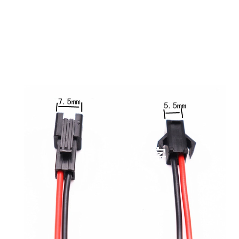 20pcs Male to Female Plug Terminal Wire Connector Terminal Line for LED Downlight Ceiling Lamp Waterproof Terminal Connector