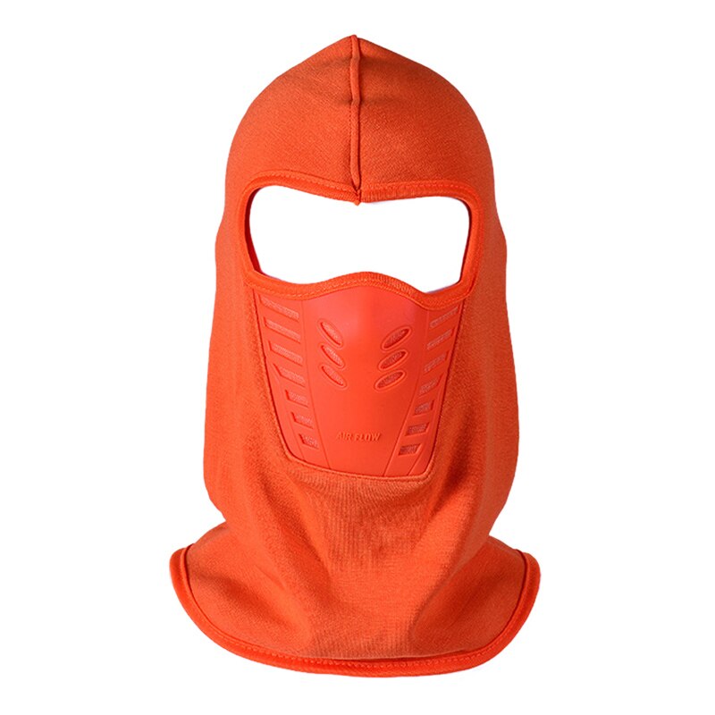 LOCLE Warmer Snowboard Ski Mask Cycling Face Mask Full Face Windproof Dust-proof Warm Skiing Bibs Balaclava Multi Use Scarf: Sky blue