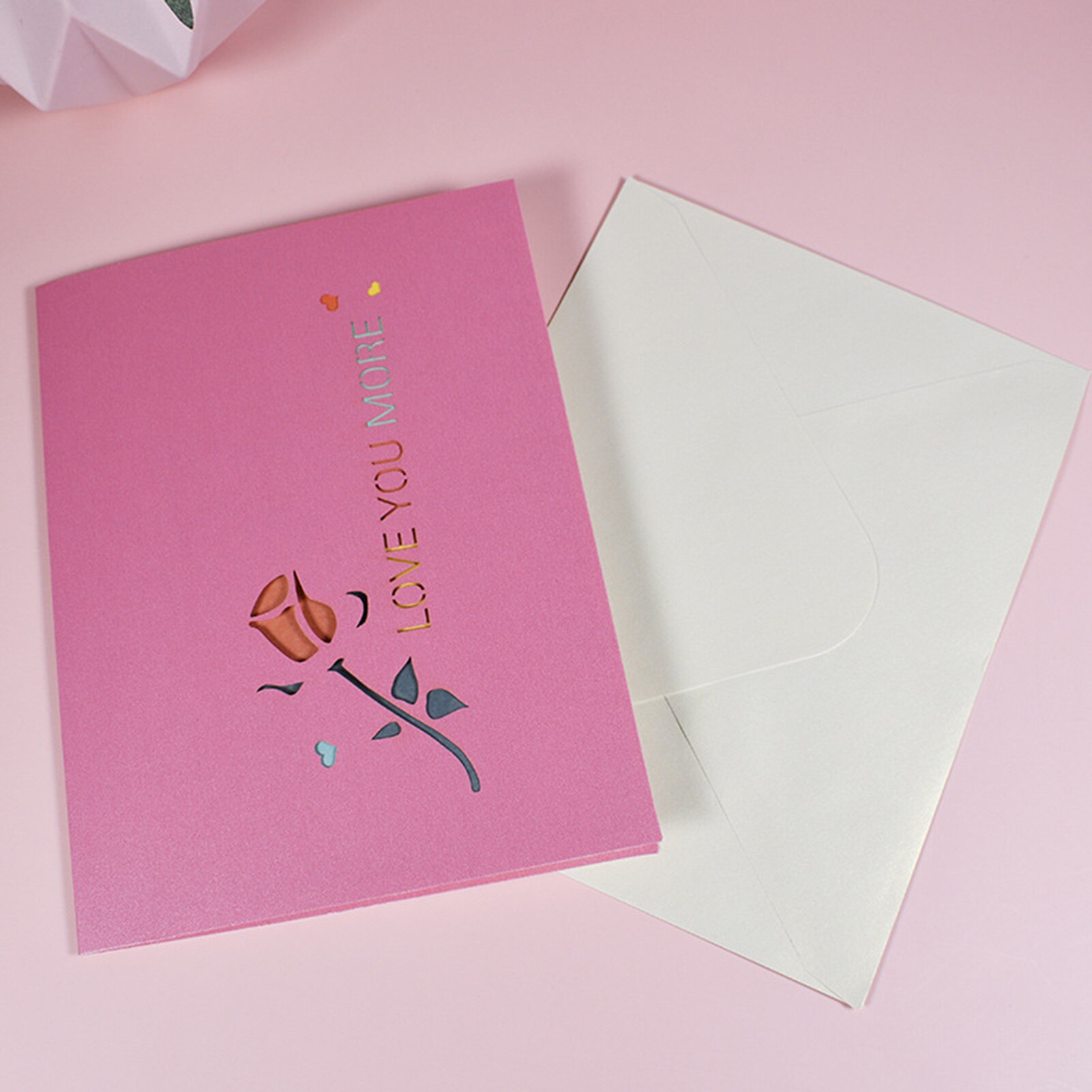 Valentine's Day Greeting Card Exquisite Pop Up Card Greeting Card for Valentines Day