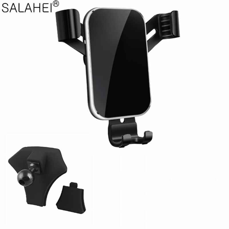 Plastic Car Mobile Phone Holder For Mercedes-Benz GLA 45 AMG X156 CLA W117 C117 GLA200 GLA250 COUPE Air Vent Mount Bracket: black