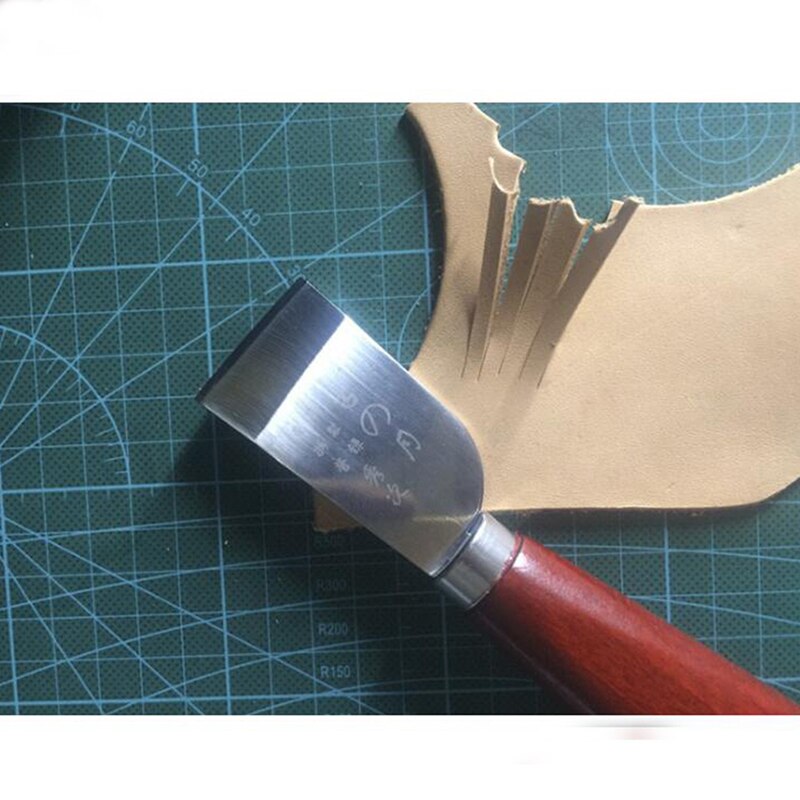 DIY Leathercraft Tool Wooden Handle Stainless Stee... – Vicedeal