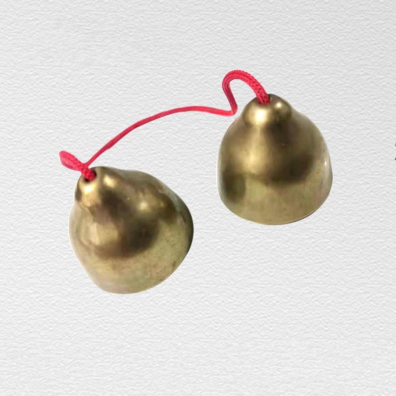 Tinkles-campanas curativas para principiantes, instrumento Musical de percusión, estilo budista, Yoga, meditación, 1 par
