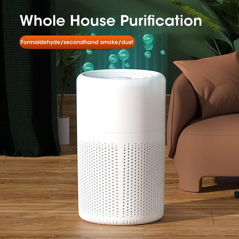 Desktop Air Purifier HEPA Filtered Air Purified Air with Fragrance Negative Ion Purifier with Aromatherapy function