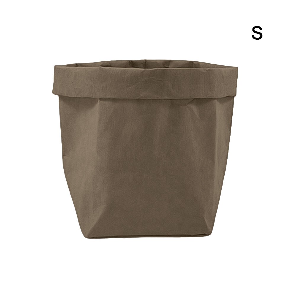 Waschbar Kraft Papier Tasche Anlage Blumen Topf Multifunktions Hause Lagerung Tasche Wiederverwendung Kunst Vase Topf Reusable Für Wohnkultur: 10
