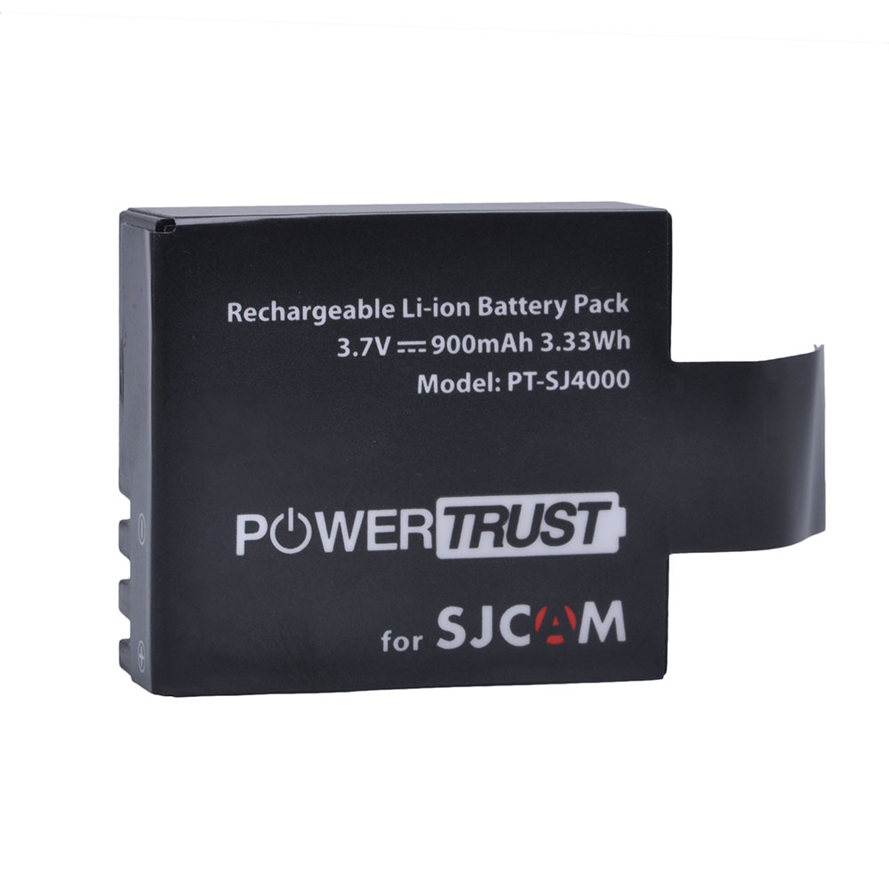 Batería de 3,7 V SJ4000 y cargador Dual LED para baterías de Cámaras Deportivas de acción SJCAM Sj4000, SJ5000, SJ6000, SJ7000, SJ8000: 1Battery