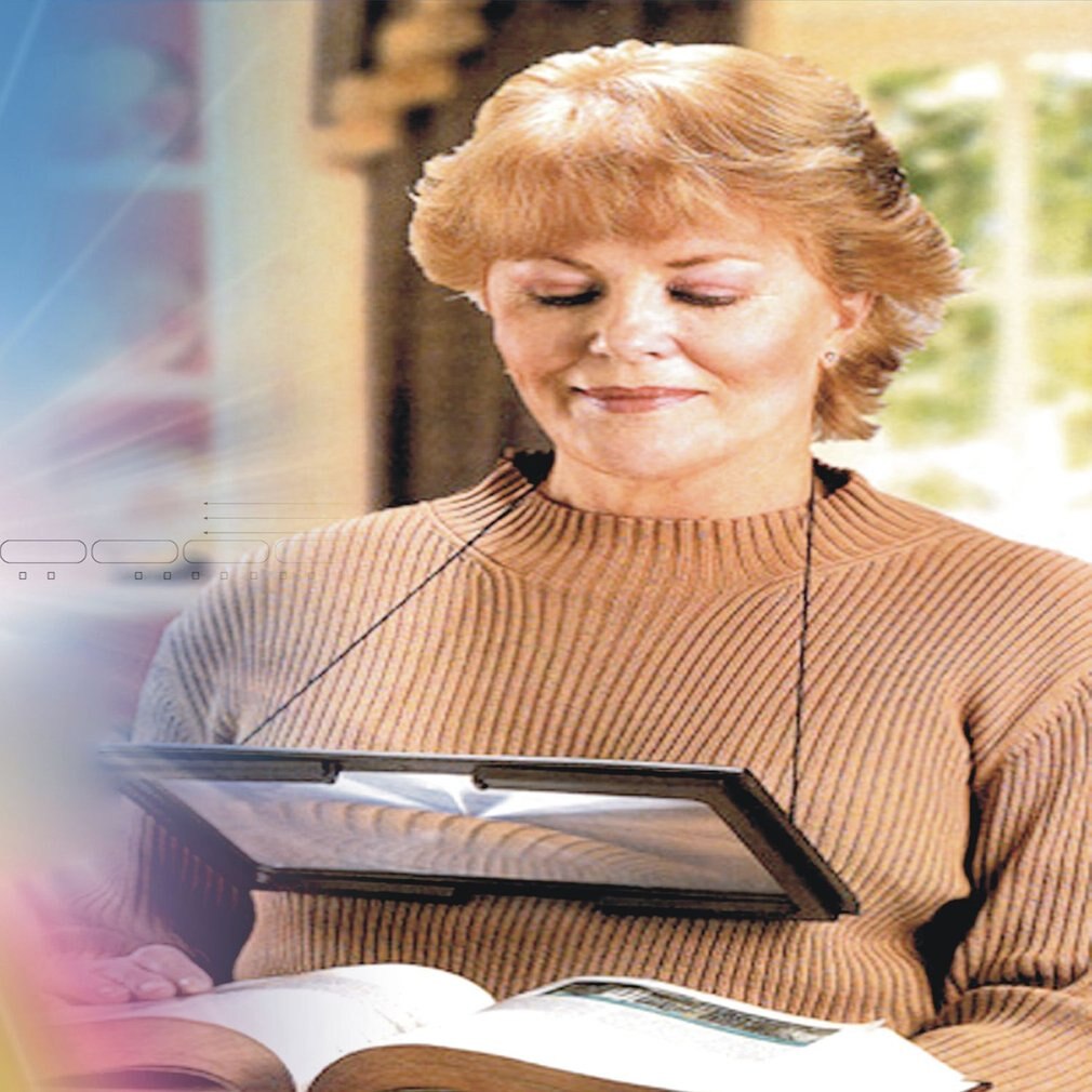 A4 Full Page Large 3X Table Hands Free Desk Foldable Magnifying Glass Magnifier for Reading Sewing Knitting Reading Glass