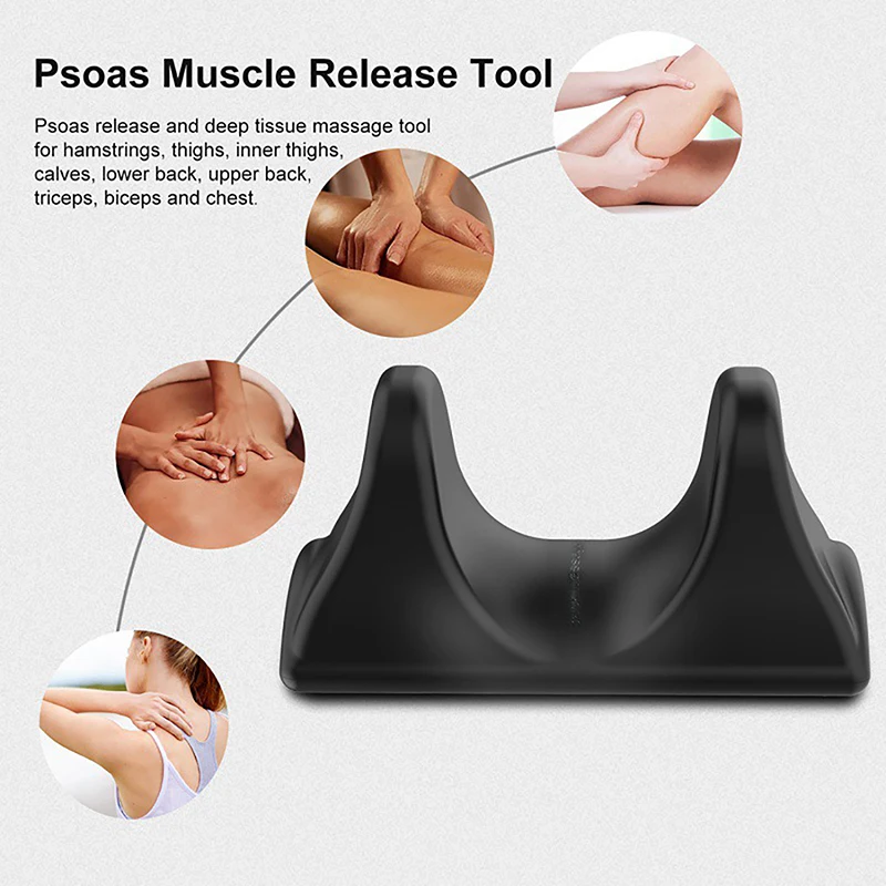 Masseur musculaire Psoas, libération musculaire et outil de Massage des tissus profonds pour les ischio-jambiers, cuisses, dos, veaux