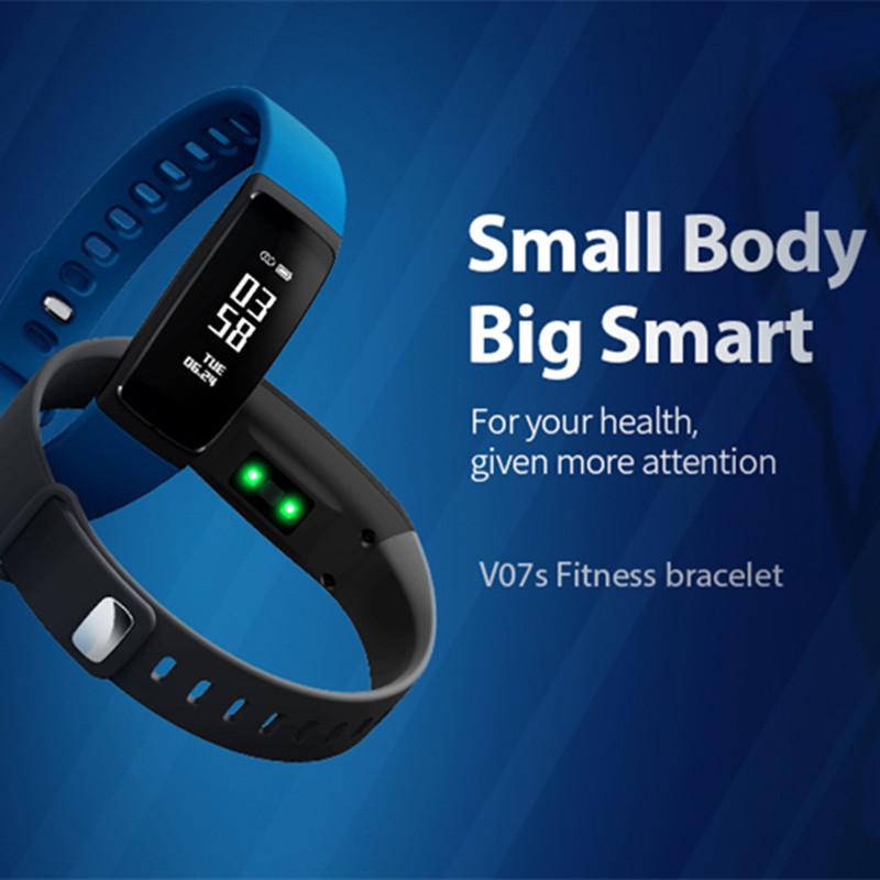 V07 Smart Wristband Band Heart Rate Monitor Blood Pressure Bracelets APP NAME H BAND Fitness Tracker SmartBand For iOS Android