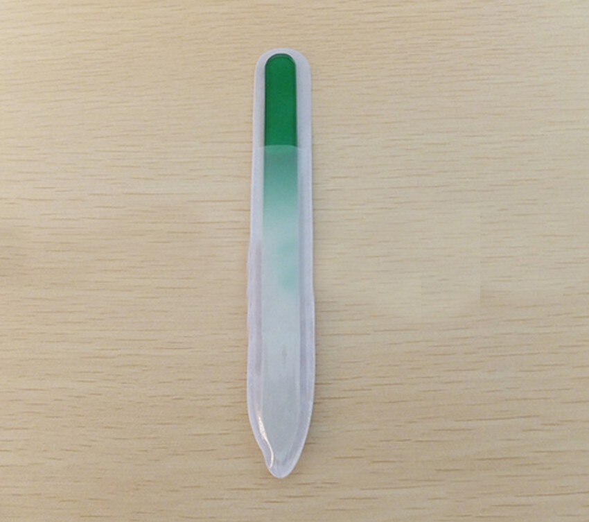 Jeu de limes à ongles en verre cristal, pour manucure, vernis UV, pour Gel UV