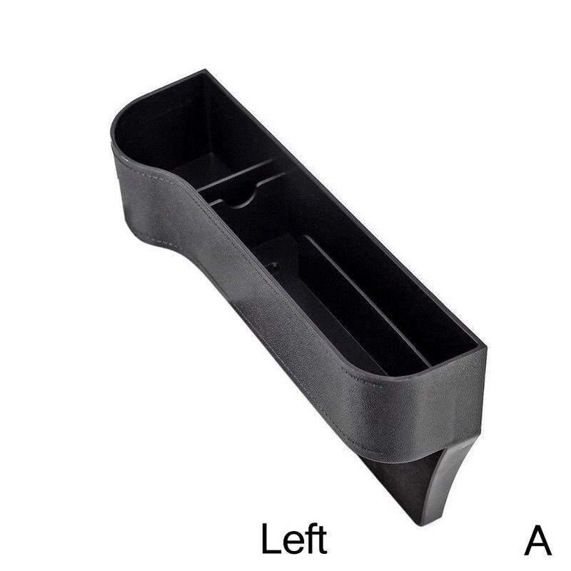 2 Remplisseurs Espace Siège Voiture - Organiseur Anti-Chute Smartphone Clés Noir