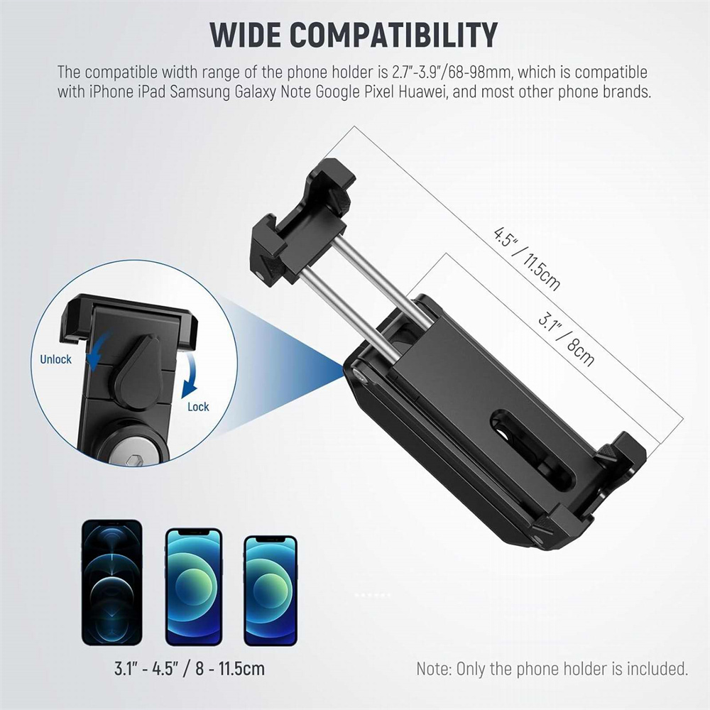 Mini Pocket Foldable Tripod for Phone Vertical Horizontal Shooting Expansion Video Light Microphone Photography Vlog