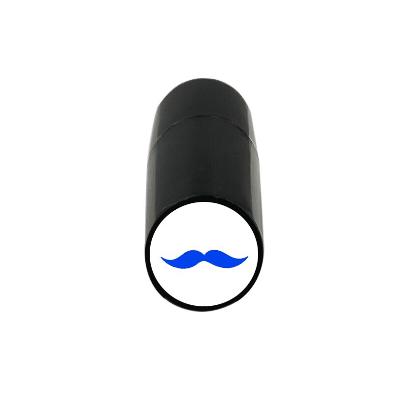 Estampador de bolas de Golf, sello de impresión de plástico de larga duración, secado rápido, multicolor, accesorios de Golf, 1 unidad: Blue-Beard