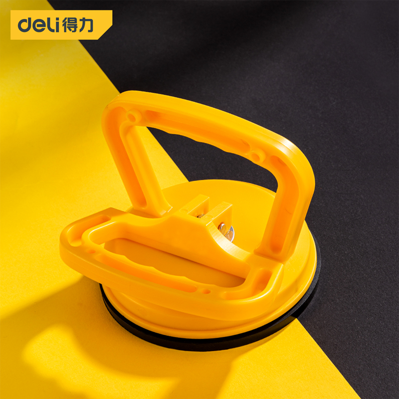 Deli ABS Vacuum Suction Cup 12/40/80/120kg Bearing Capacity Heavy Duty Vacuum Lifter for Granite Tile Glass Manual Lifting Tools