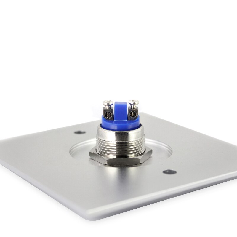 86*86mm Aluminum alloy Push Button Switch Exit Button Door release for door lock access control gate door opener