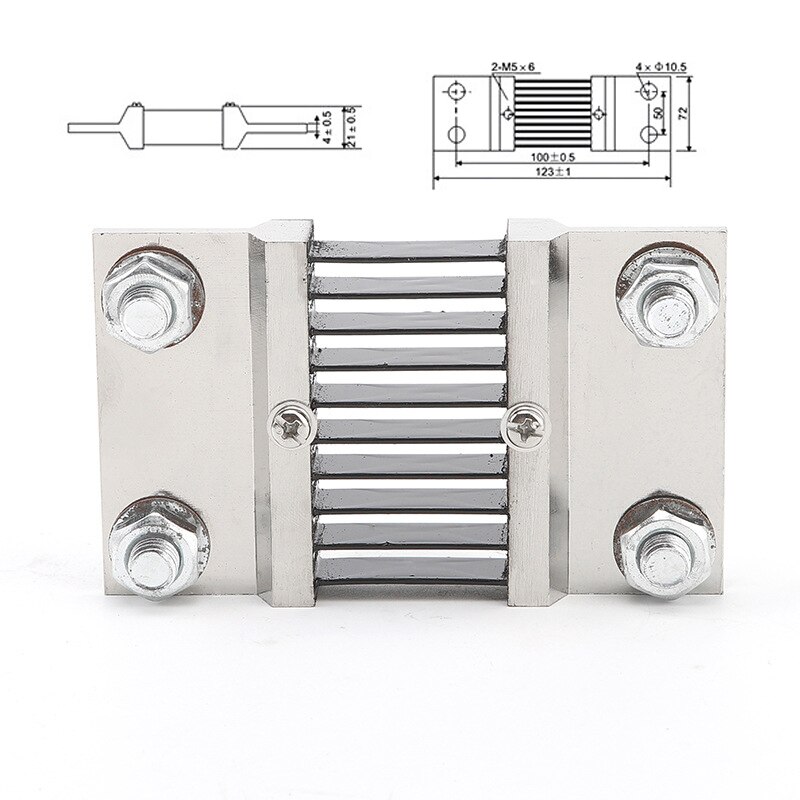 External Shunt FL-2B 1000A/75mV Current Meter Shunt resistor For digital ammeter amp voltmeter wattmeter