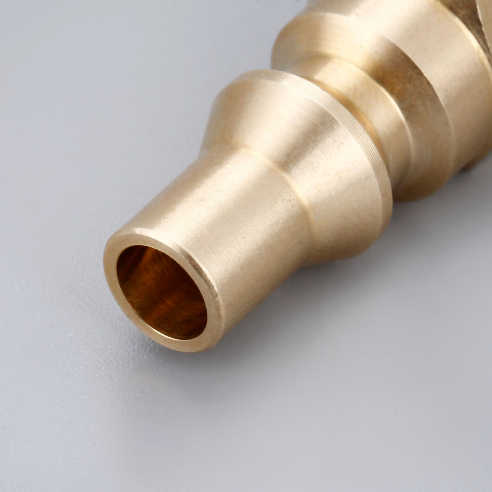 1/4inch Propane Brass Quick Connect Fitting Adapter Male Plug NPT For BBQ And Low Pressure Propane Gas Systems