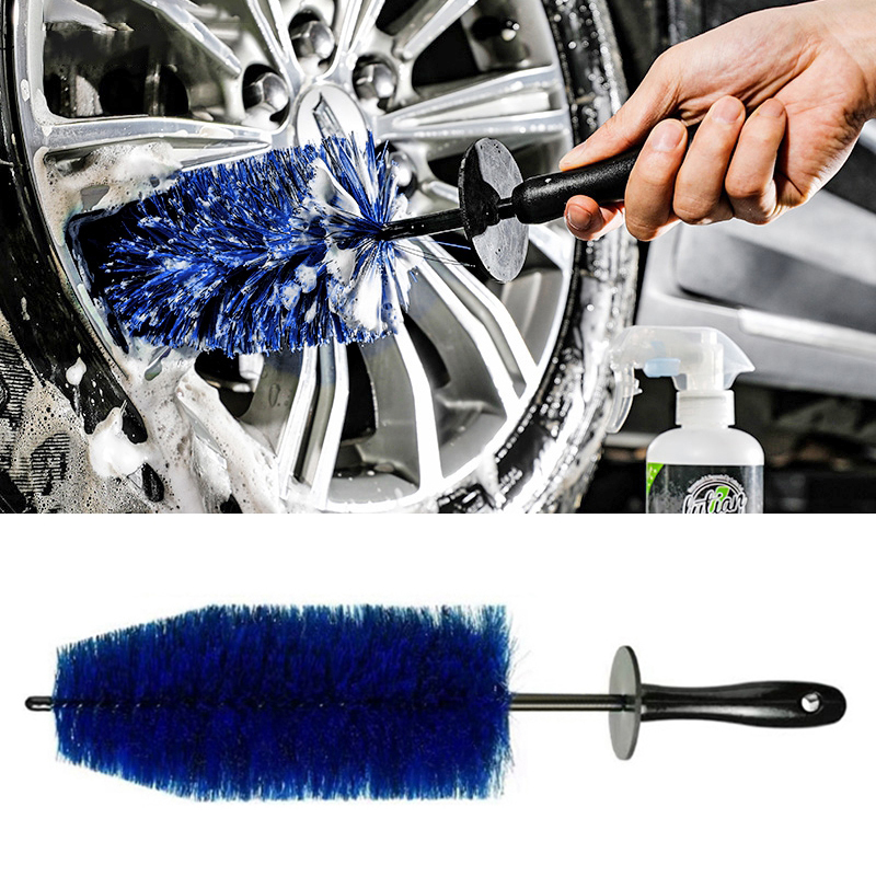 Car Tire Cleaning Brushes Tire Rim Washing Brush Wheel Clean Tools for Truck Motor Engine Grille Auto Washing Detailing Brush