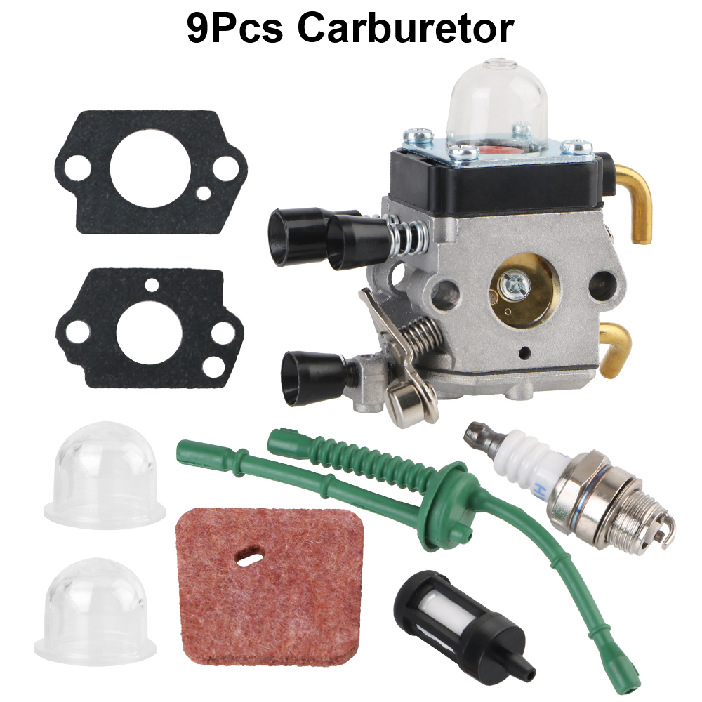Carburador de alto desempenho para filtro de ar de óleo de motor de 2 tempos para Stihl FS55 FS55R FS55RC KM55 HL45KM55R FS38 acessório