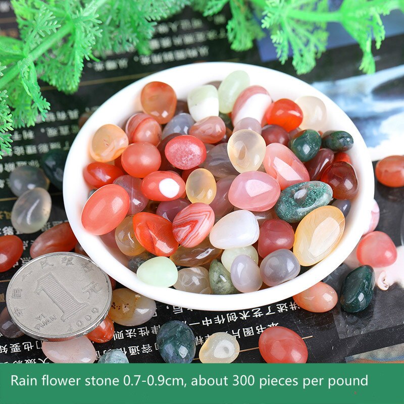 500G Regen Bloem Steen Aquarium Gekleurde Steentjes Bloempot Decoratie Stenen Tuin Tuinieren Tuin Decoratie: G