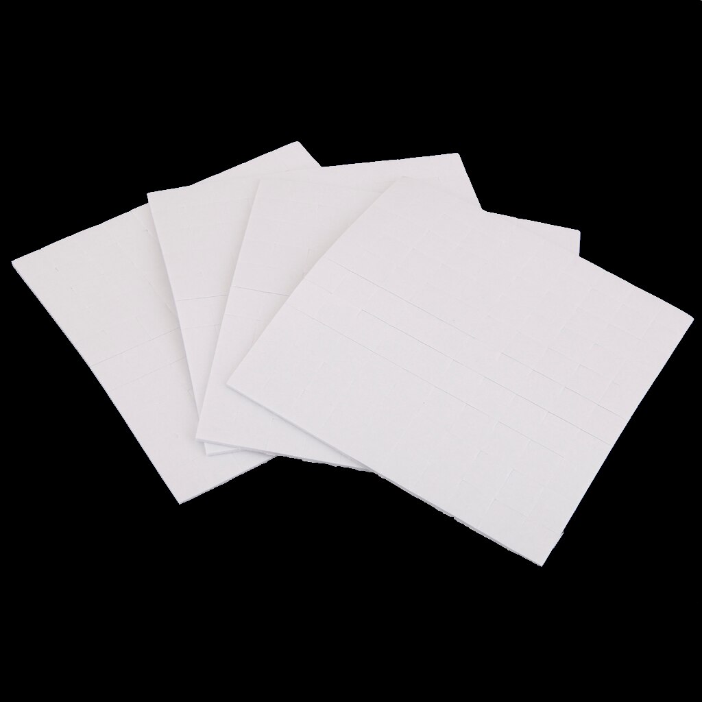 4 Sheet DOUBLE SIDED ADHESIVE FOAM PADS STICKY FIXERS FOR CARD MAKING 1/2/3mm Festival Party Supply Home Decoration