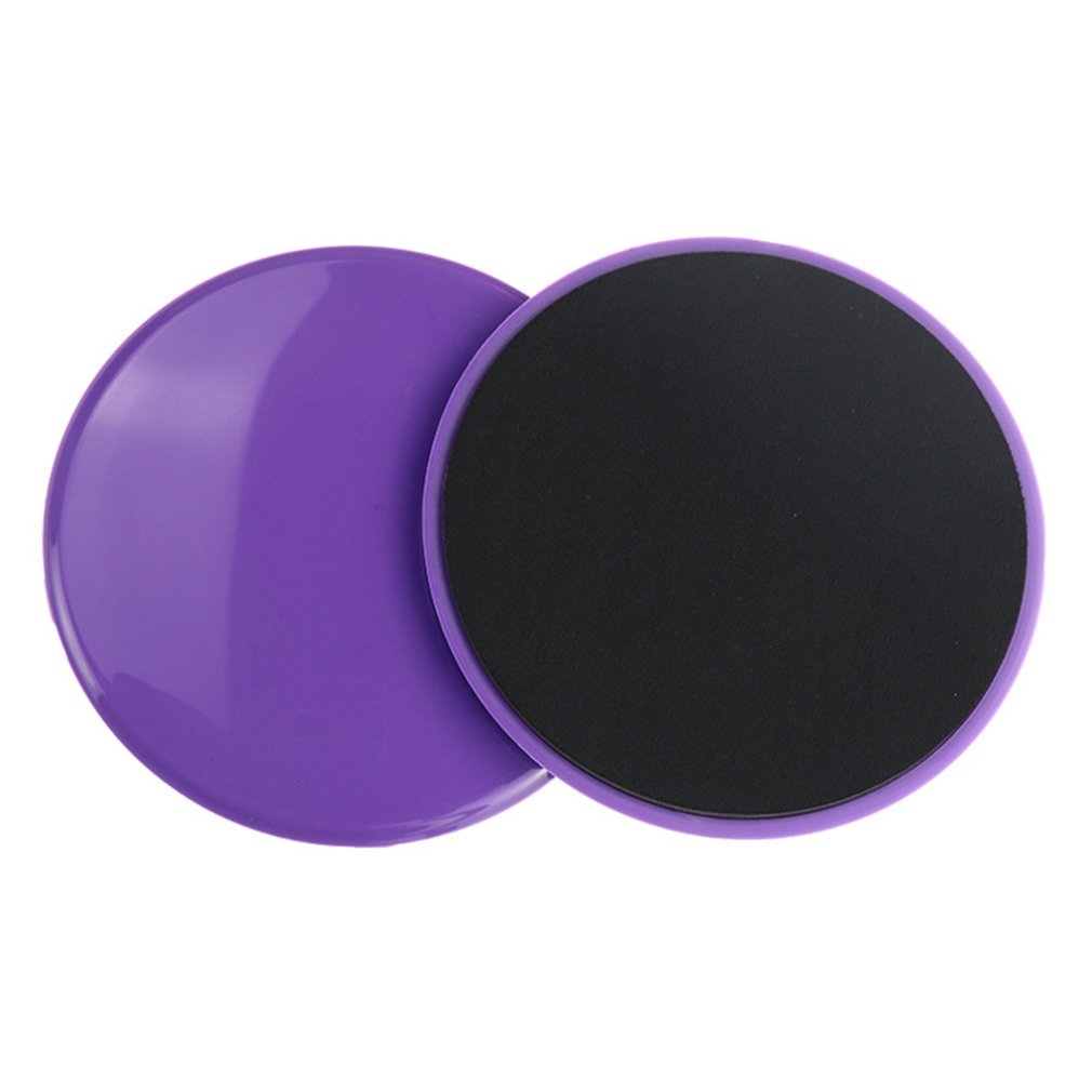 Sliding Disc Abdominal Muscle Training Limb Strength Coordination Exercise Ability Rapid Fitness Sliding Pad Yoga Sliding Disc: Purple 