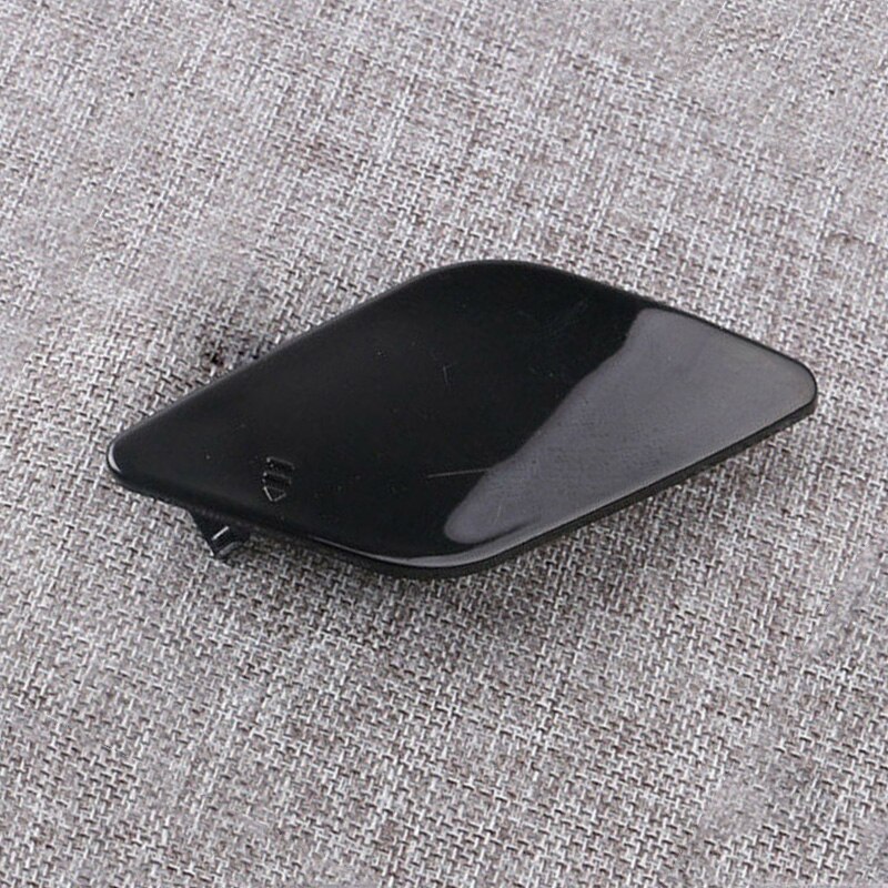 Tapa de la cubierta del gancho del parachoques delantero negro para Mercedes Benz E200 E260 E280 E300L