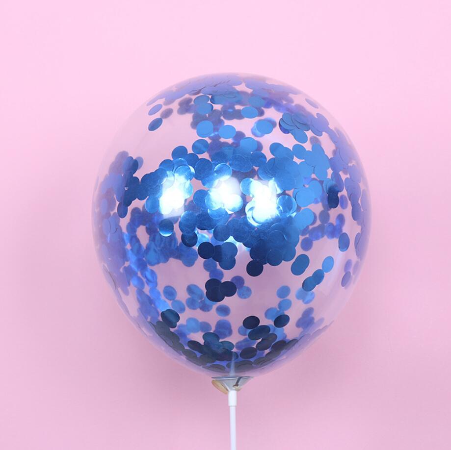 Dessin animé chapeau 5 pièces/lot ballons clairs or étoile feuille confettis ballons transparents décorations de fête dessin animé chapeau: 9