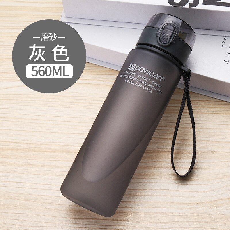 Water Fles 560Ml 400Ml Plastic Drinkware Tour Outdoor Sport School Lekvrije Afdichting Gourde Klimmen Water Flessen