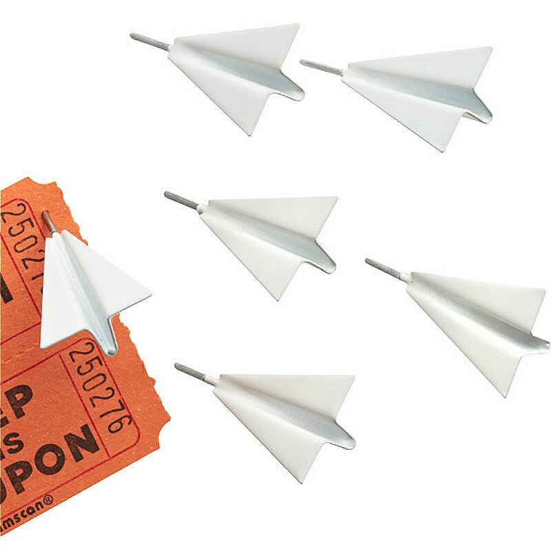6 stykker 3d fly pushpin opslagstavle fly pushpin sticker maleri negle kork thumbtack fly push-pin kontorartikler