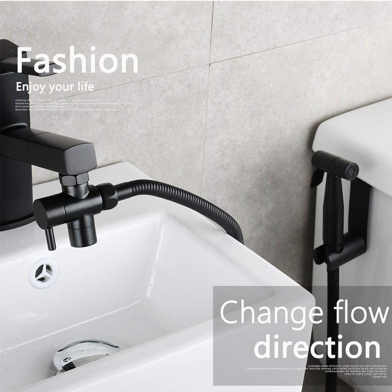 Brass Sink Diverter Faucet Splitter for Kitchen or Bathroom,Faucet Adapter 3 Way Valve,Sink Faucet Replacement Part M22 X M24