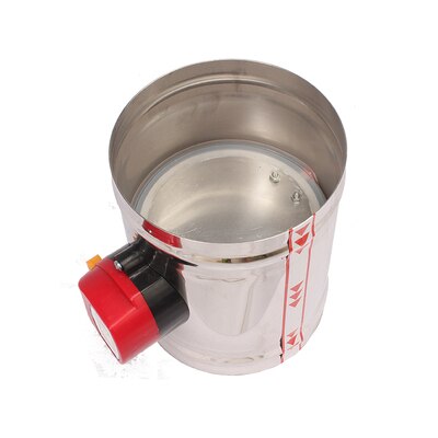 150mm electric damper ,220V electric damper used for smoke pipe or air fresh pipe of garage or basement