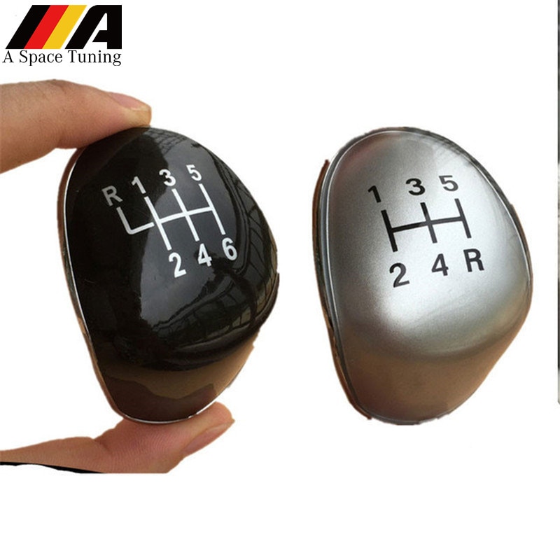 Car Styling Gear Shift Knob Cover Badge Emblem Cap For Ford Focus MK2 MK3 Fiesta MK7 Transit Connect Kuga C-max FL B-max S-max