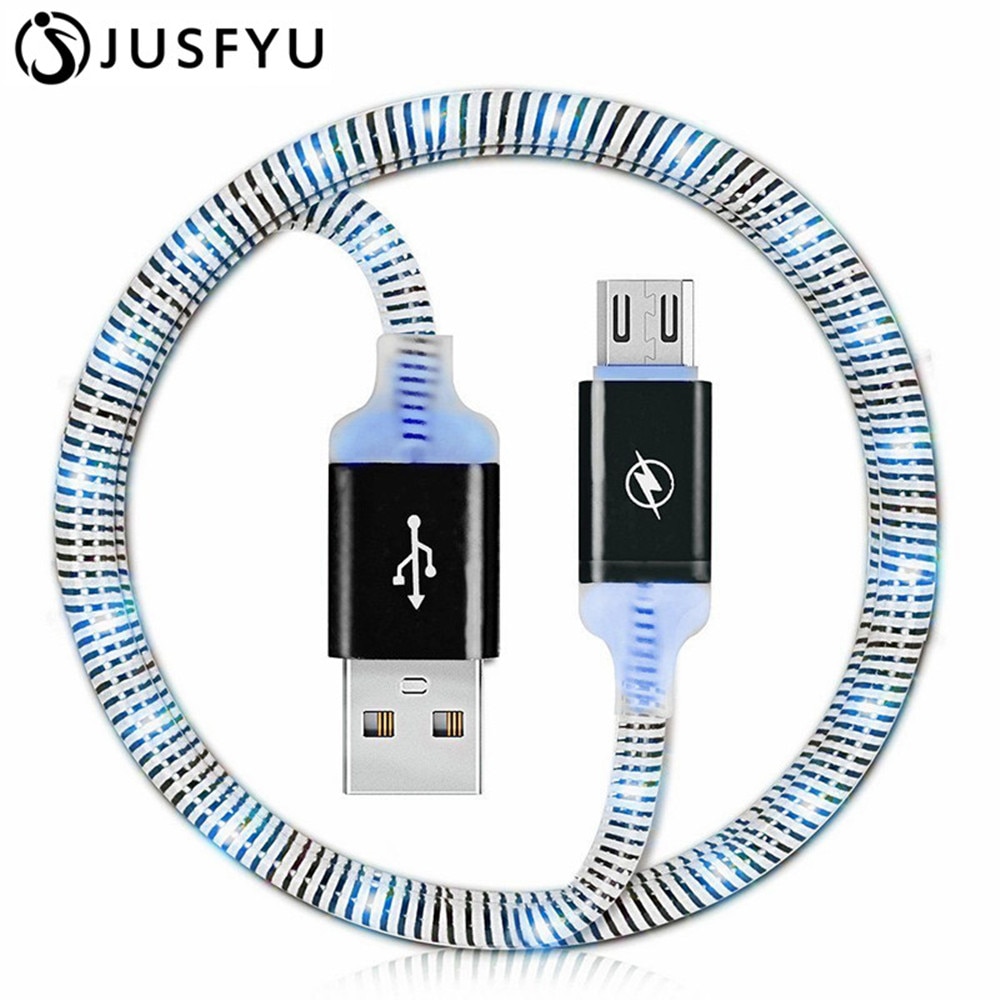 NEUE LED Micro USB Ladegerät Kabel Ladekabel Für iPhone 6 Plus Für samsung S7 S6 LG G4 G3 Für xiaomi Redmi Huawei Android telefon
