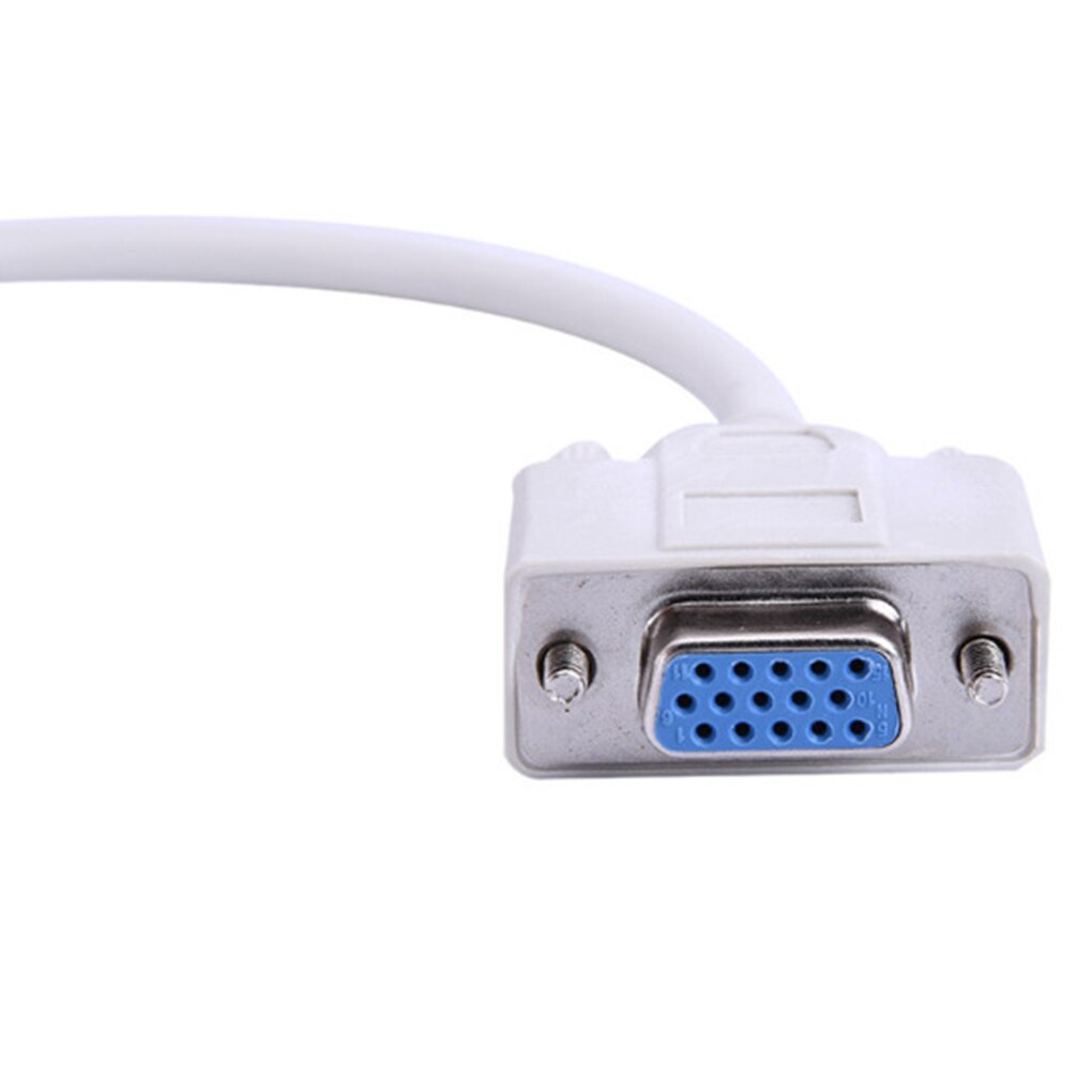 15 Pin Vga Y Splitter Kabel Adapter Dual Display Spiegel Tv Computer Verbinding Gegevens Cord Lijn