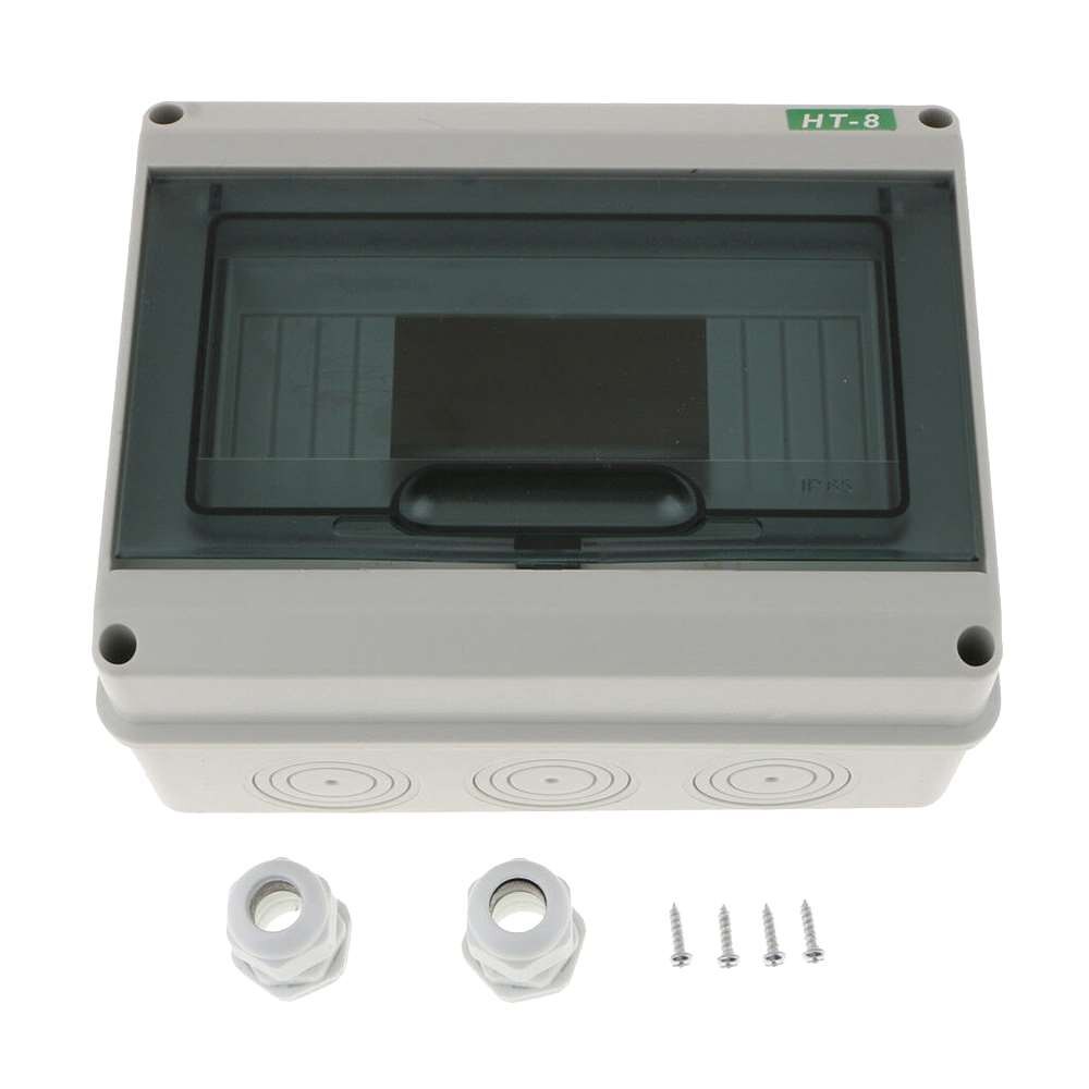 Electrical Distribution Box Home Lighting Box 5/8 Ways Surface Mounted Circuit Breaker Distribution Box Indoor On Wall