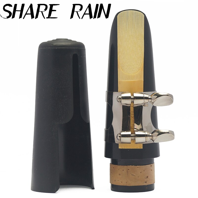 SHARE RAIN Bb Clarinet Plastic mouthpiece clarinet ligature clarinet cap clarinet set