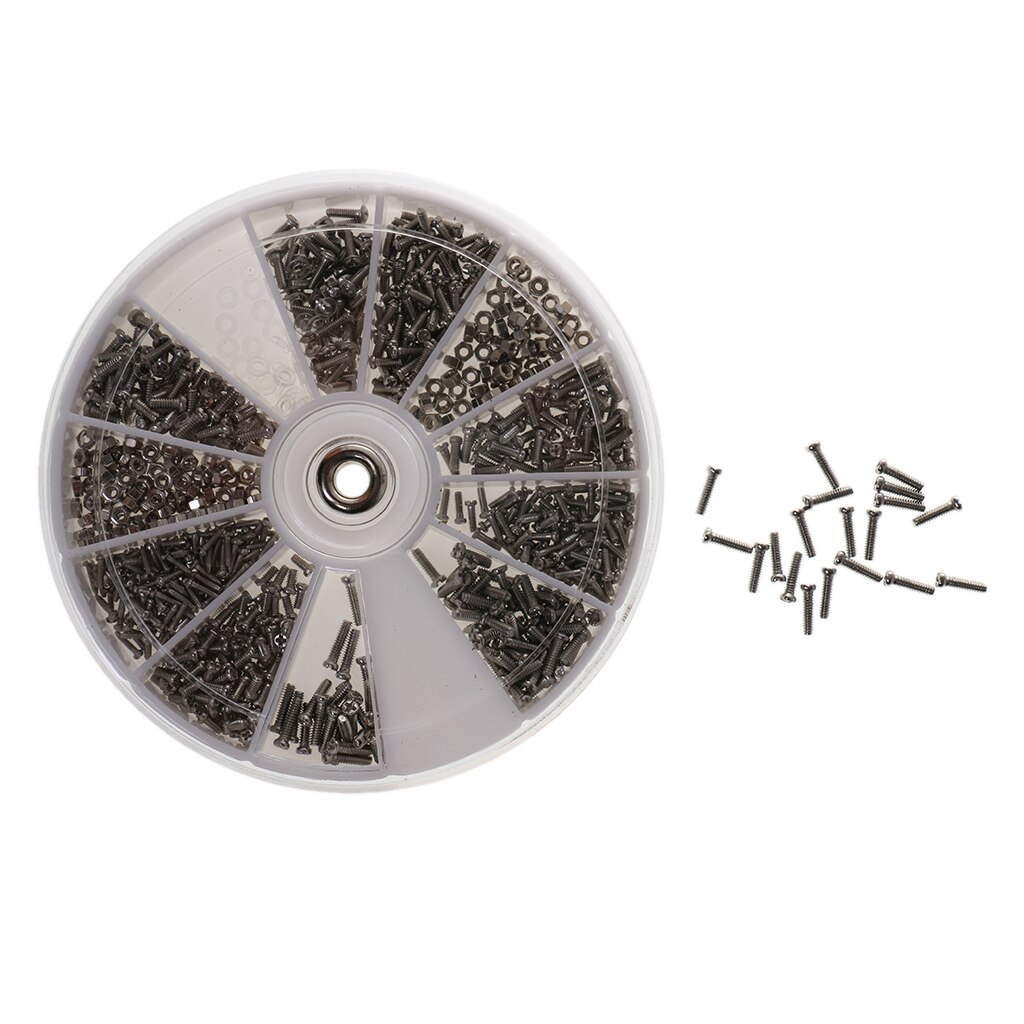 Optician Screw & Nut Assortment Kits for Sunglasses Eyeglass Watch Repairing