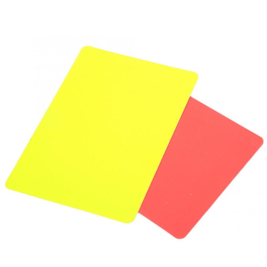 Portería de tarjeta de árbitro, fútbol, tarjetas rojas y amarillas, registro de juegos de fútbol, herramienta de árbitro, equipo de entrenamiento