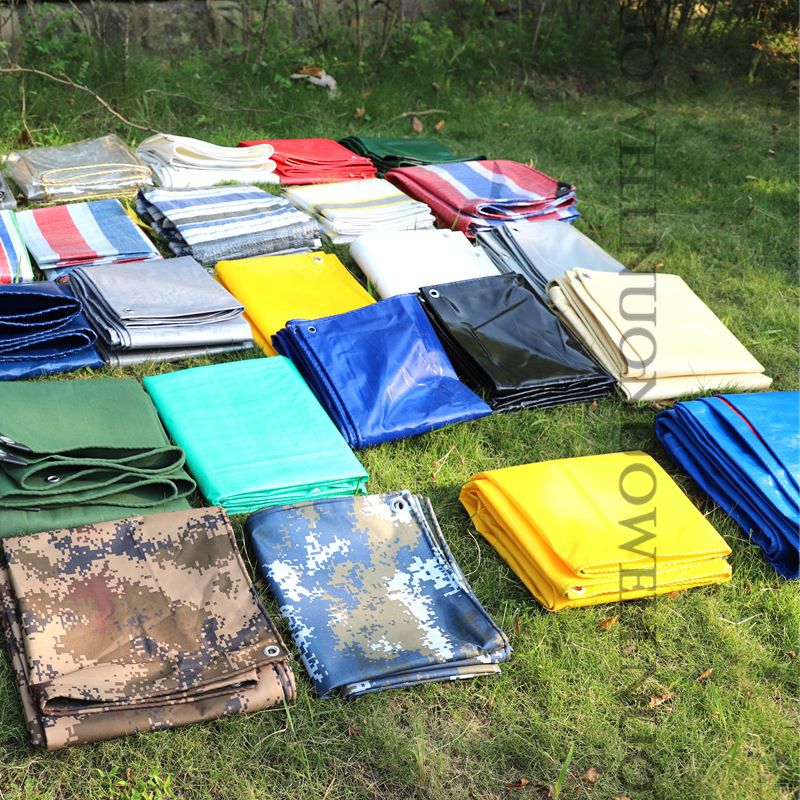 Lona grossa da barraca de 0.32mm ao ar livre branco jardim plantas toldo pano caminhão do carro à prova de chuva de encerado pano pátio