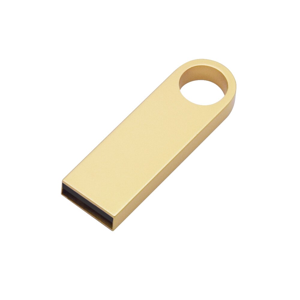 Unidad Flash USB con logotipo gratis, memoria USB con capacidad Real de 4GB, 8GB, 16GB, 32GB, para de fotografía, 10 unidades por lote: 2 GB / gold