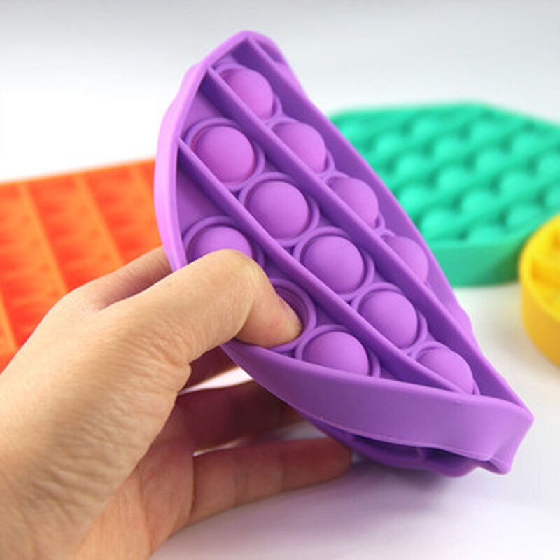 1PC Push Blase Zappeln Sensorischen Spielzeug Neue Push Pop Blase Zappeln Anti-Stress-Spielzeug Erwachsene Kinder Pop Es Zappeln Sensorischen spielzeug Autismus